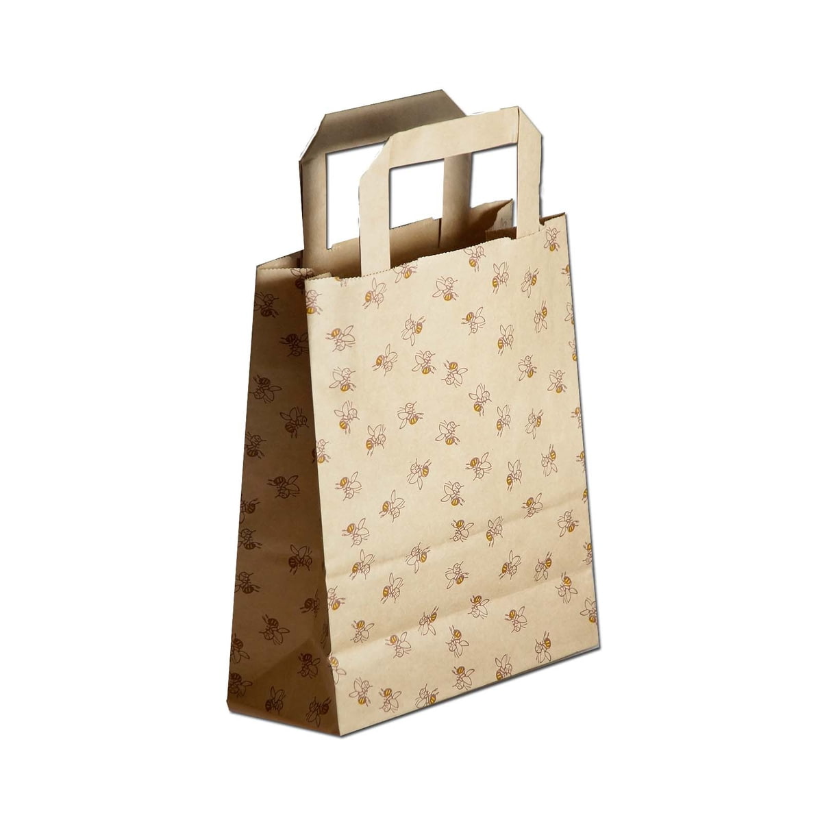 Papiertragetasche Bienenmotiv 