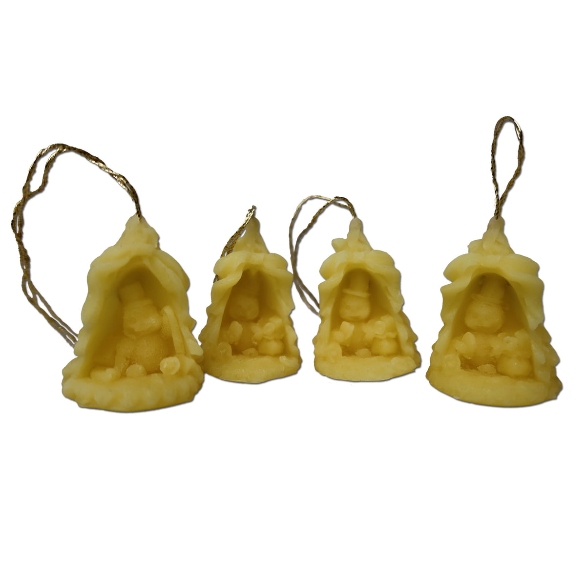 Christbaum Anhänger aus Bienenwachs 