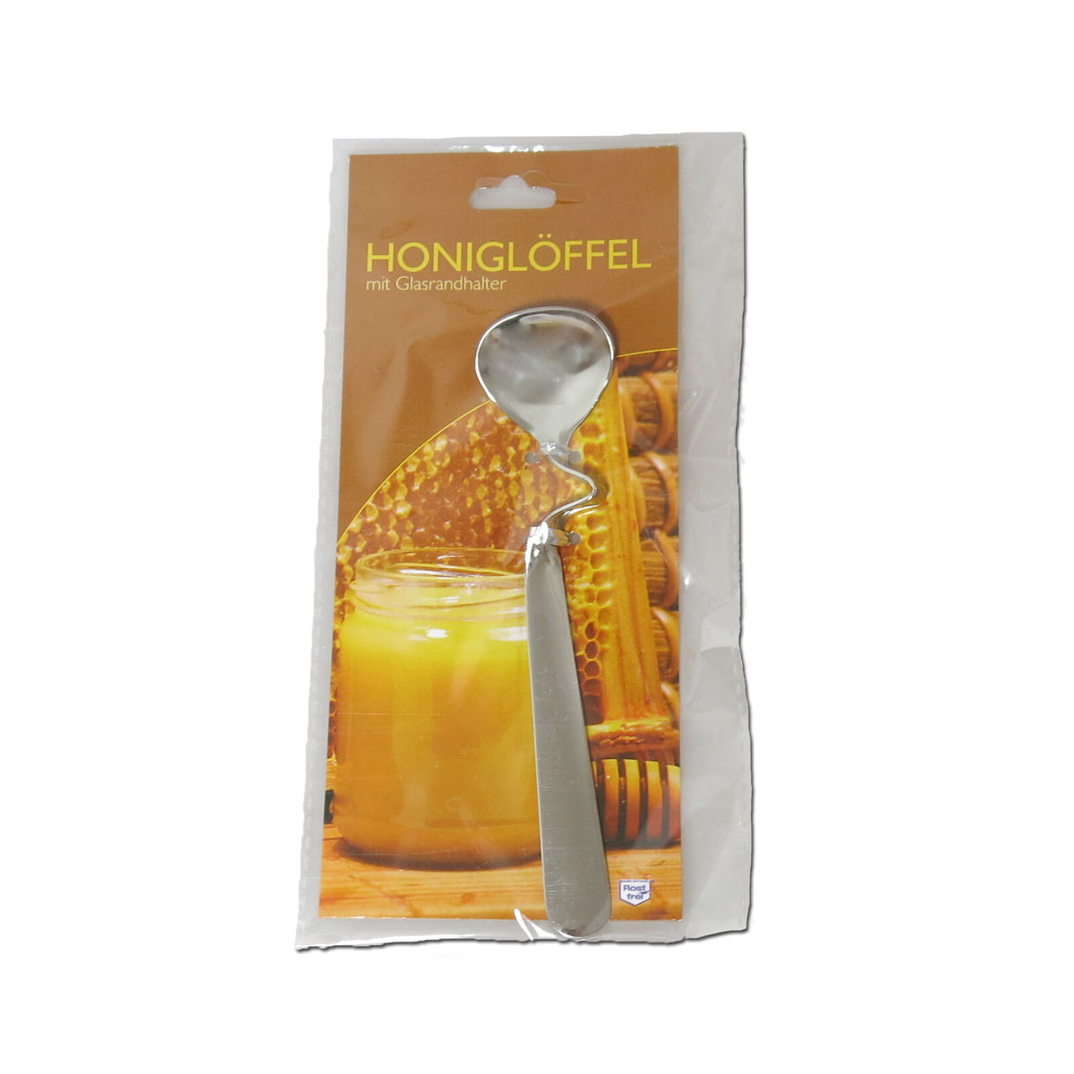 Honiglöffel mit Glasrandhalter