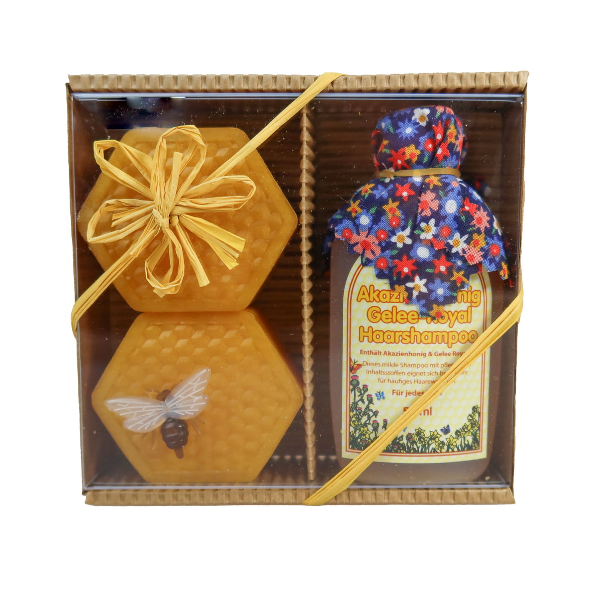 Geschenkset Wabenseife + Shampoo