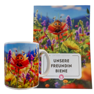 Set Kinderbuch + Tasse Unsere Freundin Biene