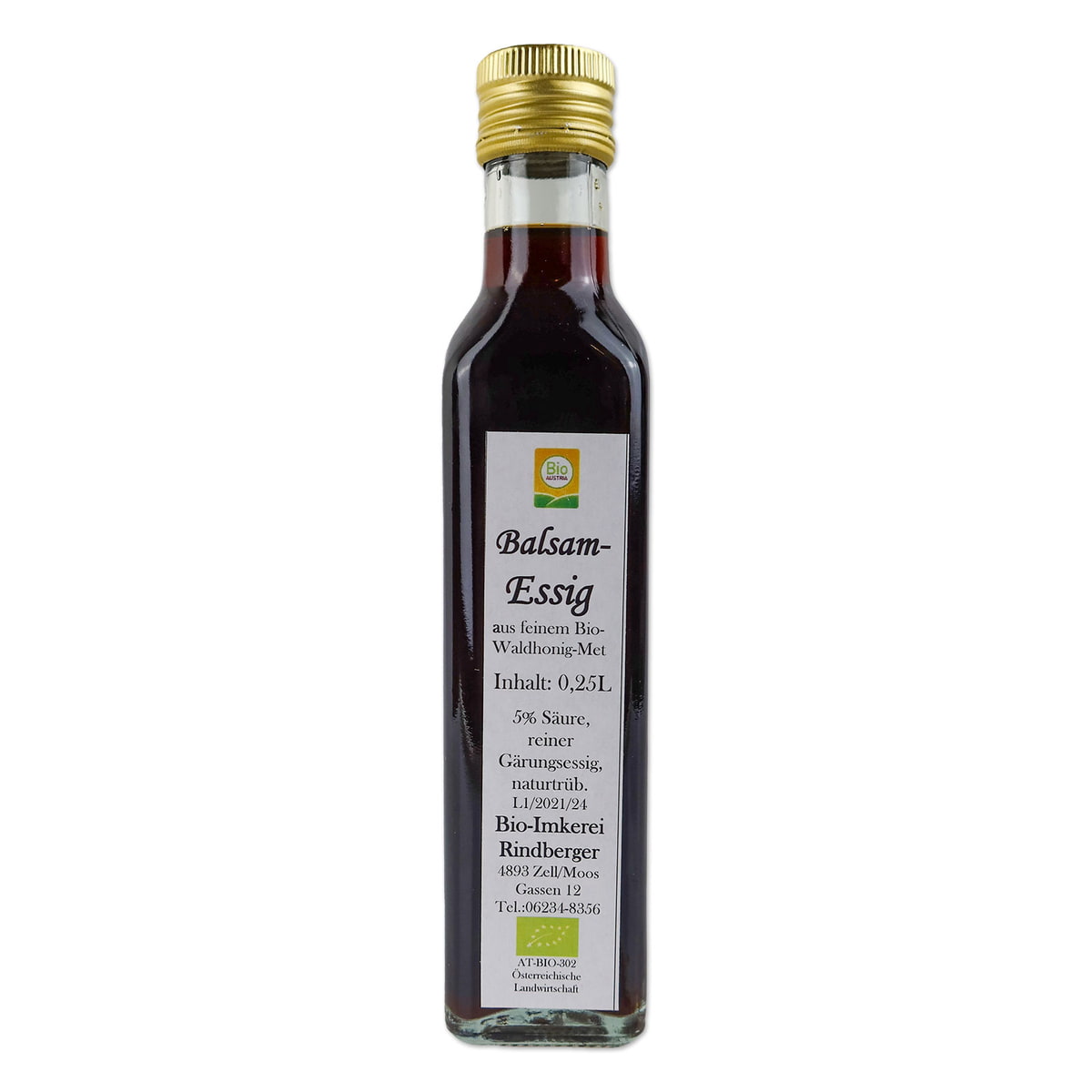 Bio Balsam-Essig 0,25l, Rindberger-Zell am Moos