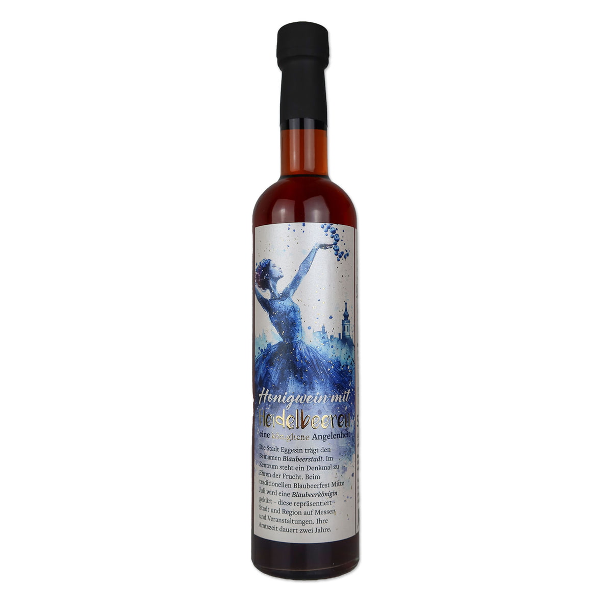 Honigwein mit Heidelbeeren 0,5lt
