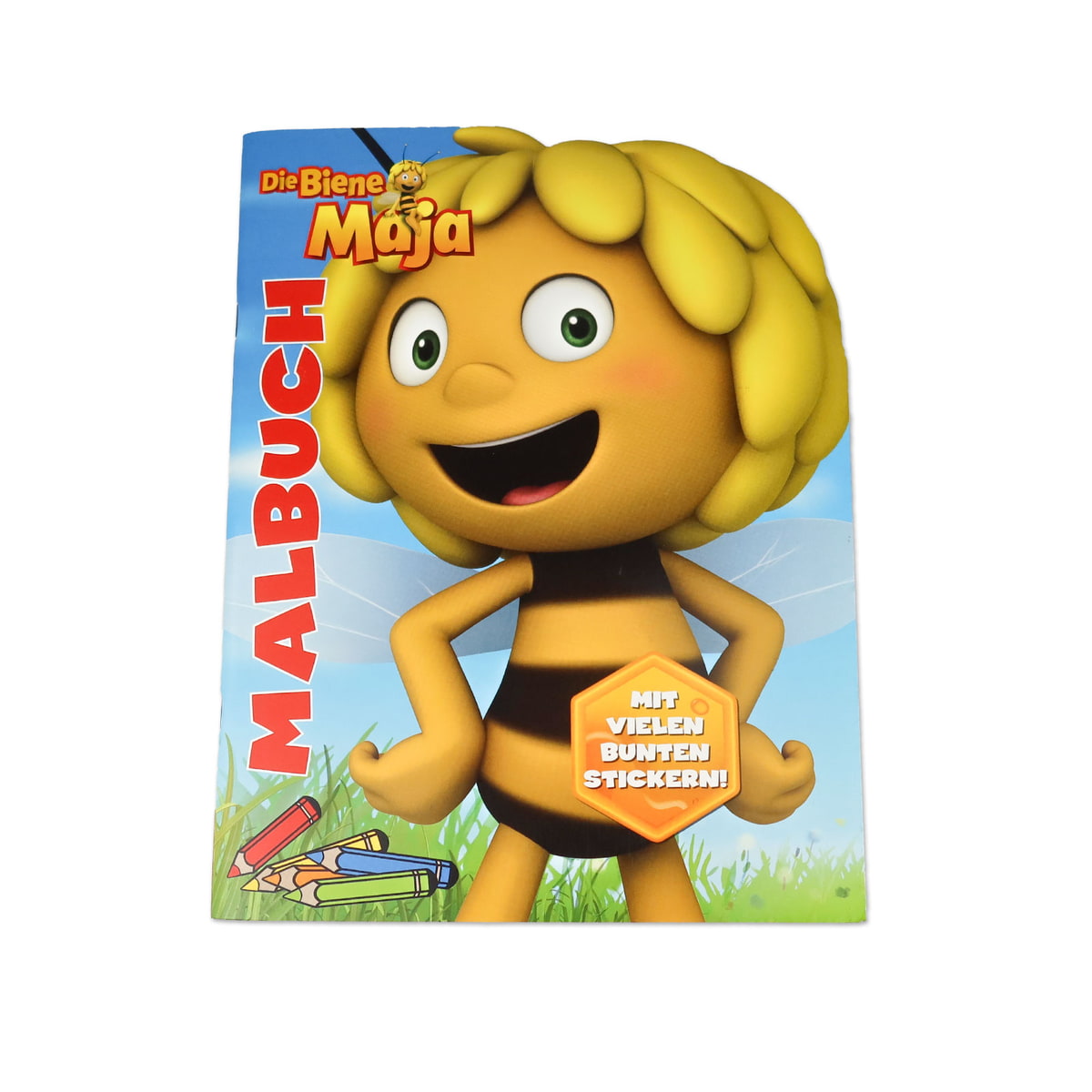 Malbuch "Biene Maja" mit Stickern