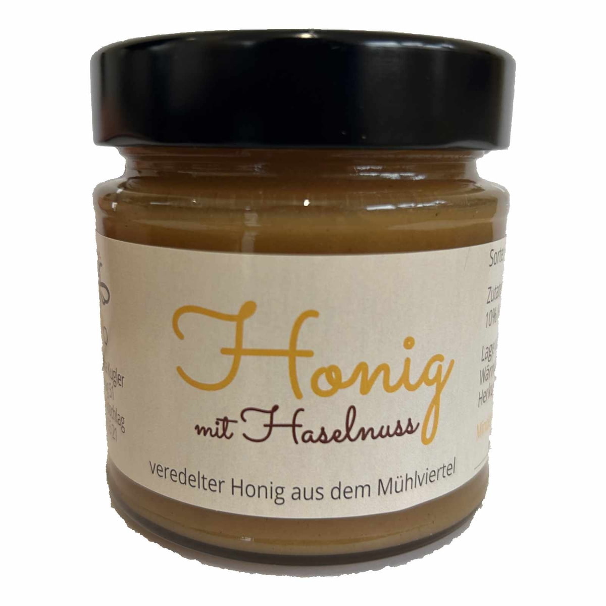 Honig mit Haselnuss 200g