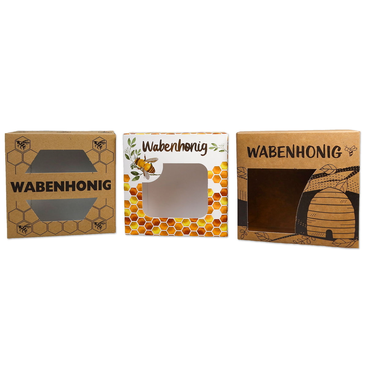 Wabenhonig-Verpackung 50er Set, 
