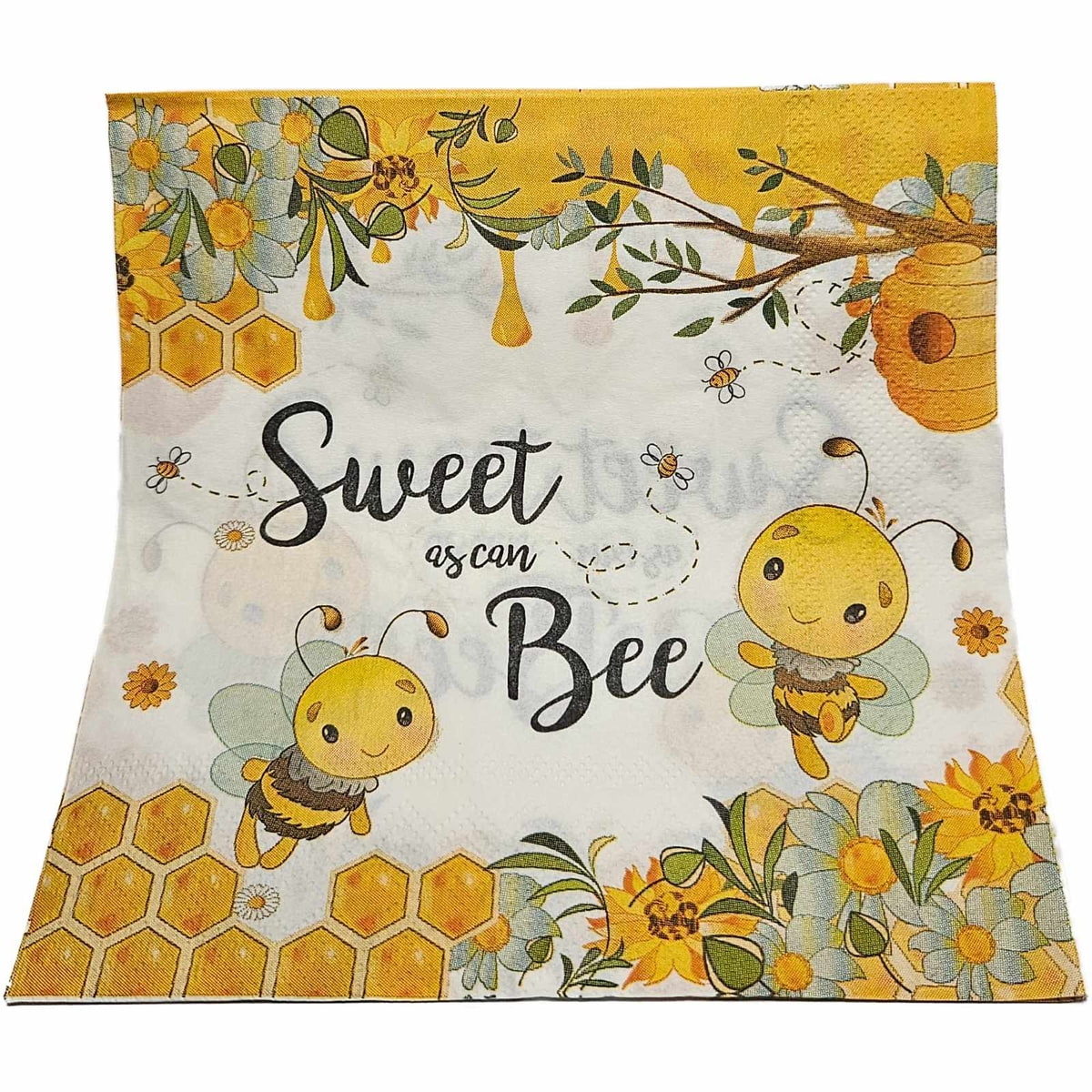 Servietten Sweet Bee, 20 Stück