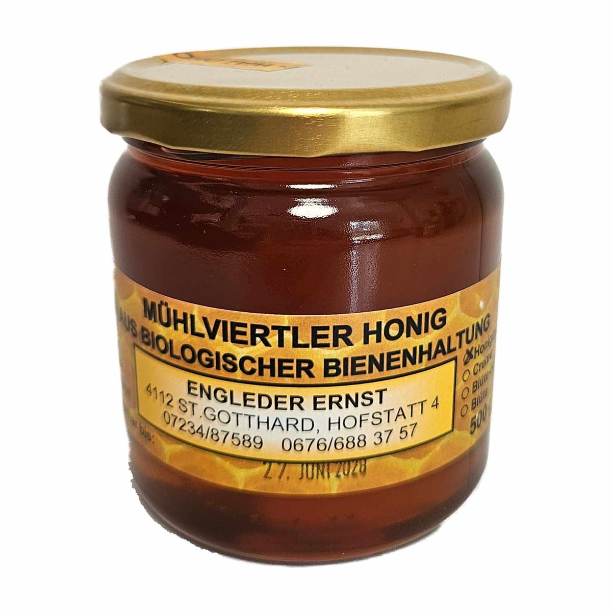 Bio Waldhonig 500g, Engleder-St.Gotthard i.M.